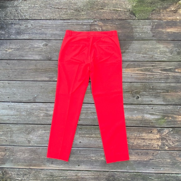 Gianni Bini Red trousers slacks professional pants size 0 - Picture 12 of 15